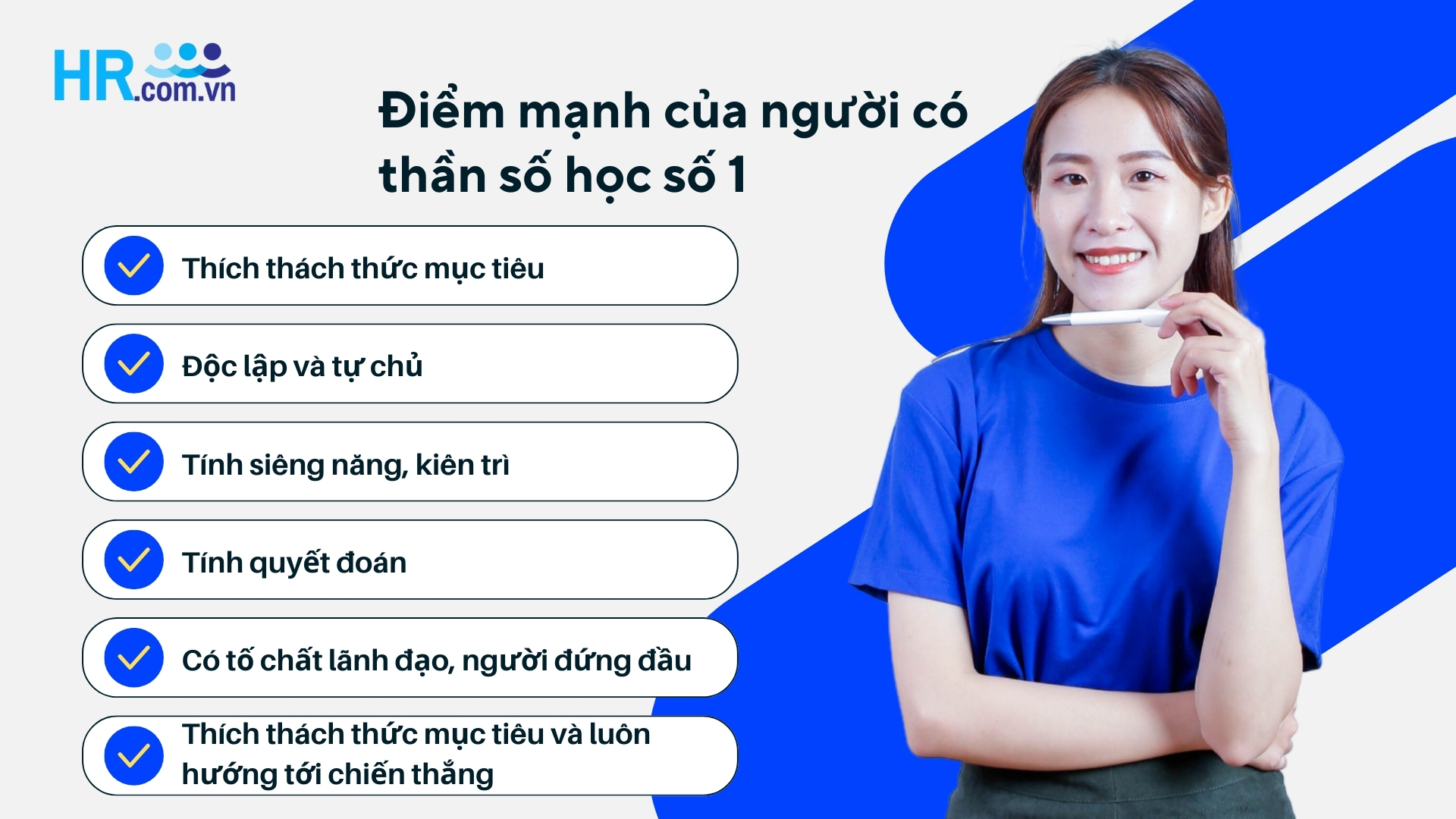 Điểm mạnh của người có thần số học số 1 là gì