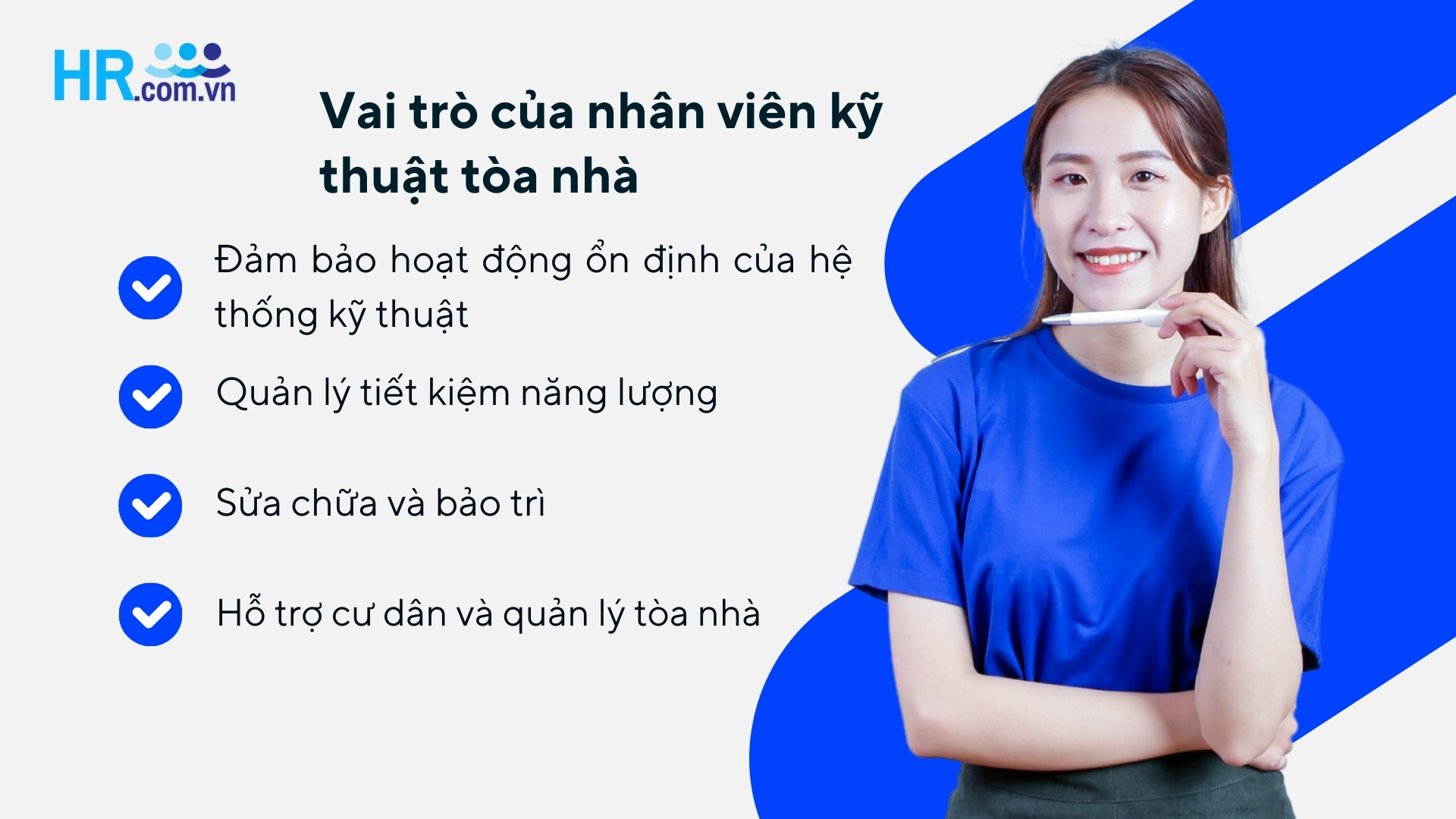 Vai trò của nhân viên kỹ thuật tòa nhà