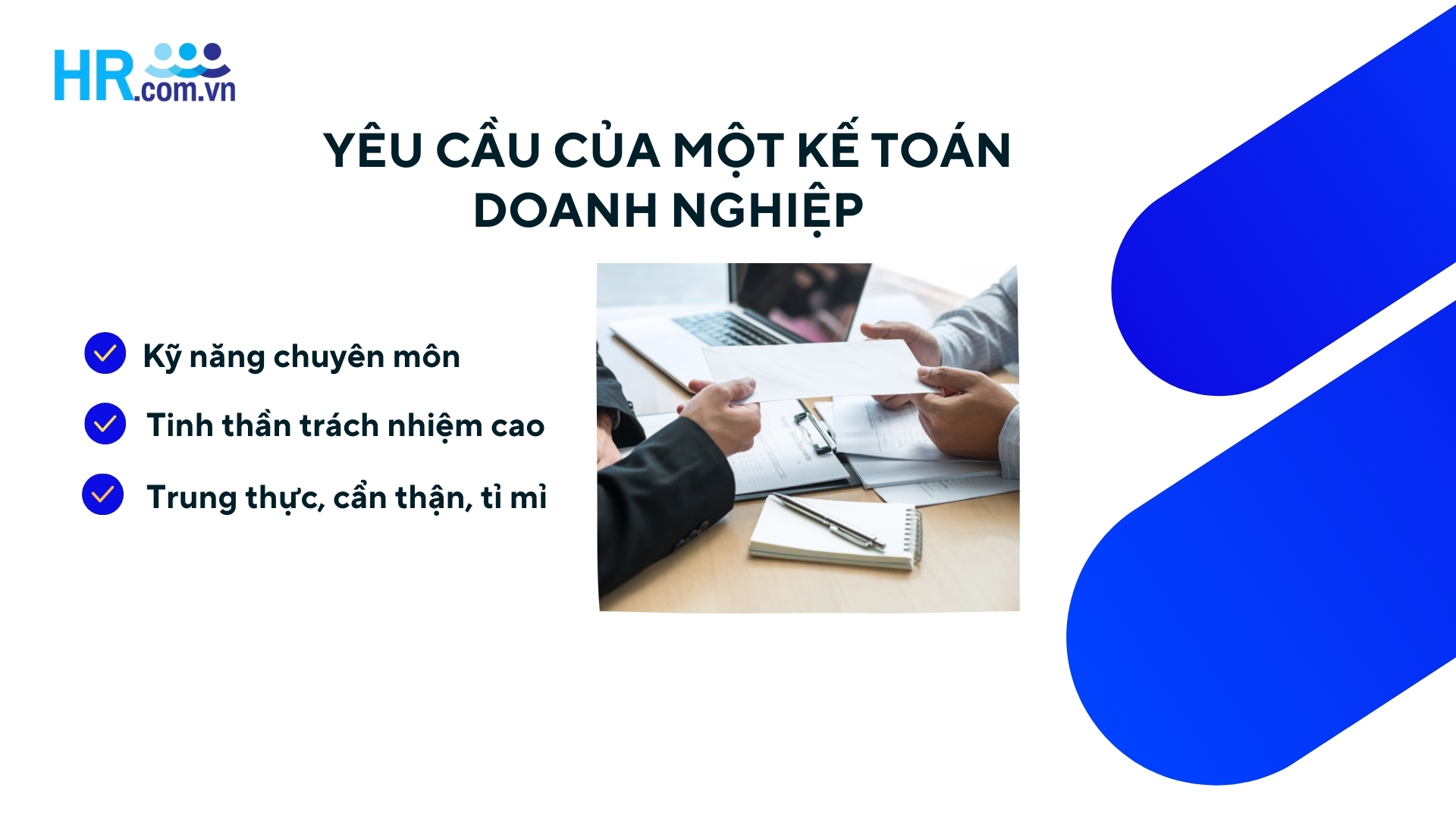 Yêu cầu cần có của một kế toán doanh nghiệp